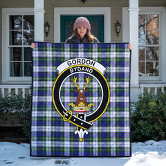 Gordon Dress Modern Tartan Crest Quilt