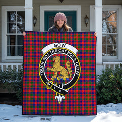 Gow (or McGouan) Tartan Crest Quilt