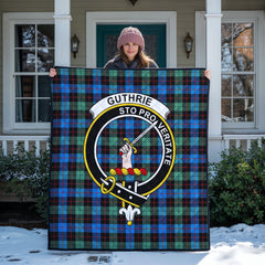 Guthrie Ancient Tartan Crest Quilt