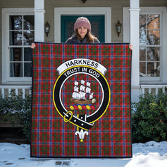 Harkness Dress Tartan Crest Quilt