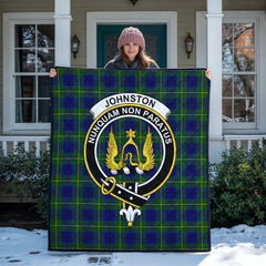 Johnston Modern Tartan Crest Quilt