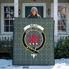 Kelly Dress Tartan Crest Quilt