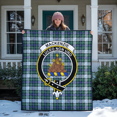 MacKenzie Dress Ancient Tartan Crest Quilt