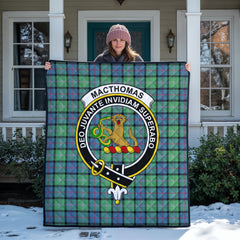 MacThomas Ancient Tartan Crest Quilt