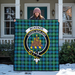 McKenzie Ancient Tartan Crest Quilt