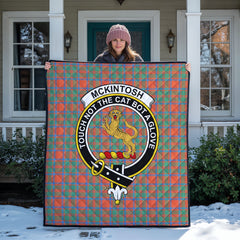 McKintosh Ancient Tartan Crest Quilt
