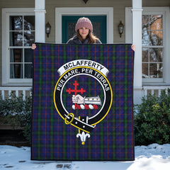McLafferty Tartan Crest Quilt