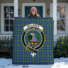 McLaren Ancient Tartan Crest Quilt