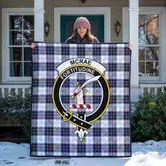 McRae Dress Modern Tartan Crest Quilt