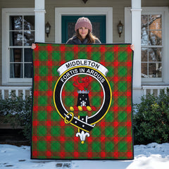 Middleton Modern Tartan Crest Quilt