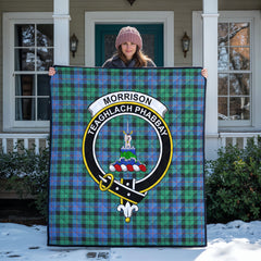 Morrison Ancient Tartan Crest Quilt