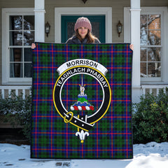Morrison Modern Tartan Crest Quilt