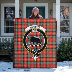 Nesbitt Ancient Tartan Crest Quilt