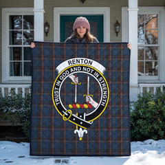 Renton Tartan Crest Quilt