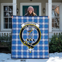 Roberton Tartan Crest Quilt