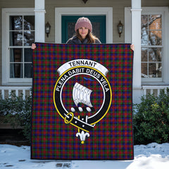 Tennant Tartan Crest Quilt