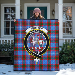 Trotter Tartan Crest Quilt