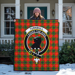 Turnbull Dress Tartan Crest Quilt