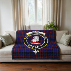 Home Modern Tartan Crest Quilt