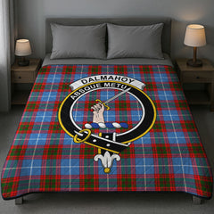 Dalmahoy Tartan Crest Quilt