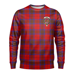 Leslie Modern Tartan Crest Sweatshirt