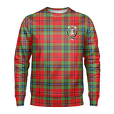 MacLean of Duart Modern Tartan Crest Sweatshirt
