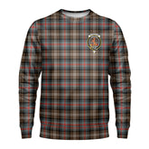 Sutherland Weathered Tartan Crest Sweatshirt