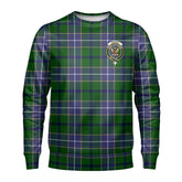 Wishart Hunting Tartan Crest Sweatshirt