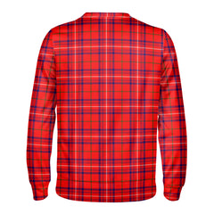 Rose Modern Tartan Crest Sweatshirt