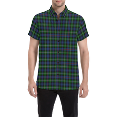 Mackenzie Family Modern Tartan Men Shirt