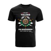 MacKinnon Tartan Crest T-shirt - I'm not yelling style