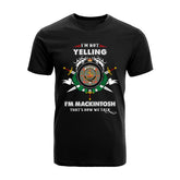 MacKintosh Tartan Crest T-shirt - I'm not yelling style