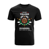 Makgill Tartan Crest T-shirt - I'm not yelling style