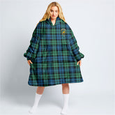 Campbell Ancient 01 Tartan Hoodie Blanket