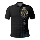 Leslie Hunting Modern Tartan Polo Shirt - Alba Celtic Style
