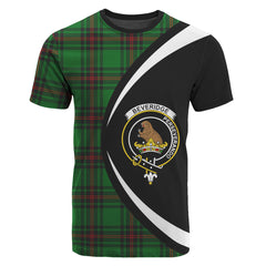 Beveridge Tartan Crest T-shirt - Circle Style