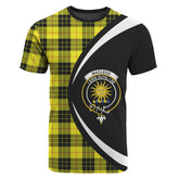 MacLeod of Lewis Modern Tartan Crest T-shirt - Circle Style