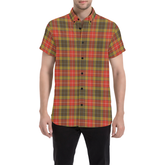 Buchanan Family Old Set Weathered Tartan Men Shirt