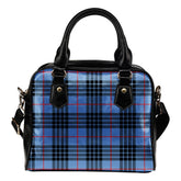 MacKay Blue Tartan Shoulder Handbags