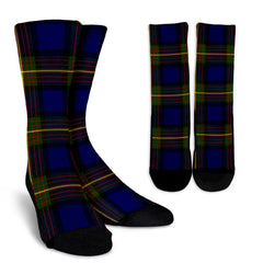 More (Muir) Tartan Crew Socks