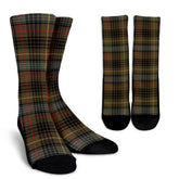 Stewart Hunting Weathered Tartan Crew Socks