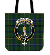 Henderson (Mackendrick) Modern Family Tartan Crest Tote Bag