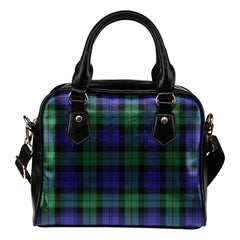 Blackwatch Modern Tartan Shoulder Handbags