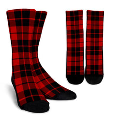 Ettrick District Tartan Crew Socks