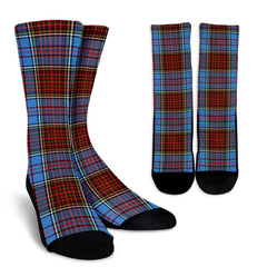 Anderson Modern Tartan Crew Socks