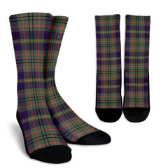 Taylor Weathered Tartan Crew Socks