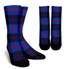 Angus Modern Tartan Crew Socks
