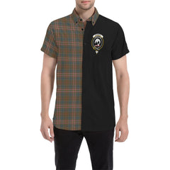 Kennedy Weathered Tartan Crest Men Shirt