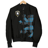 Horsburgh Tartan Bomber Jacket Lion & Thistle