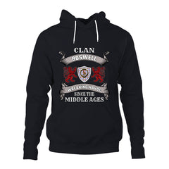 Boswell Family Tartan - 2D Unisex Hoodie